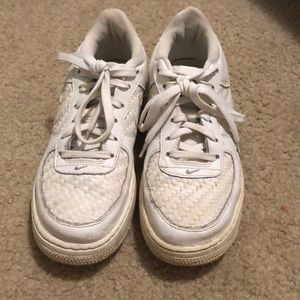 Off white Nike Air Force 1s